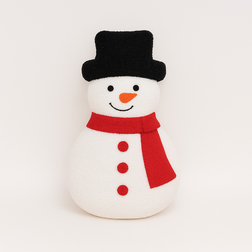 Cozy Winter Snowman Plush