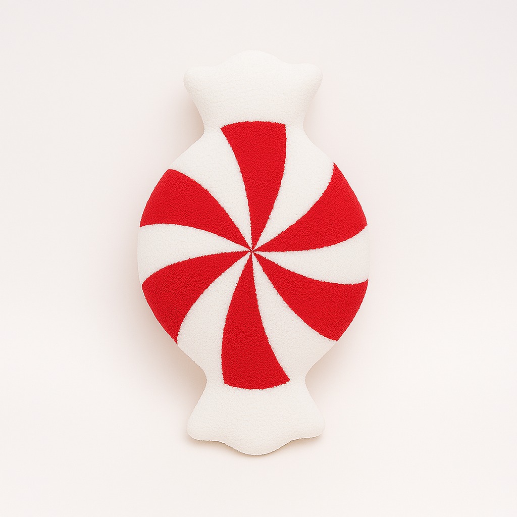 Peppermint Candy Pillow